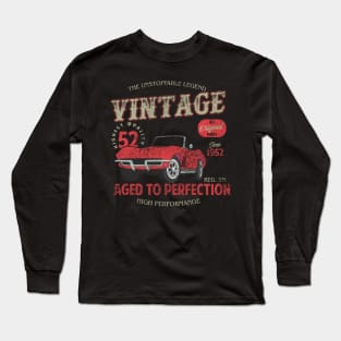 50th Birthday Gift for Men Vintage 1974 Aged to Perfection Vintage Truck - 50th Birthday Long Sleeve T-Shirt